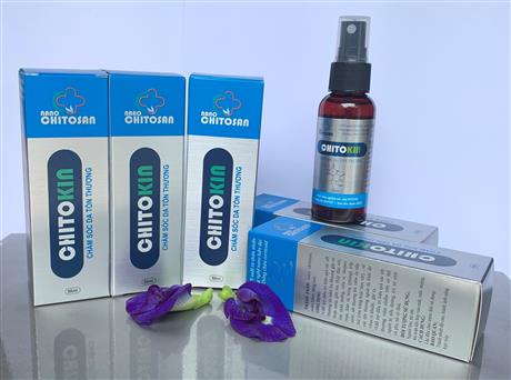 Techmart Công nghệ sinh học 2020: Chế phẩm sinh học hỗ trợ điều trị da tổn thương